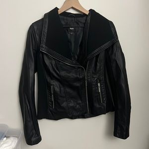 Soft Faux Leather Jacket (soft) Size Small